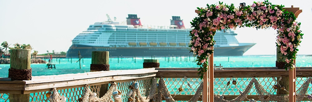 The Wedding Pointe Disney Cruise Line Weddings S Fairy Wedding Pointe