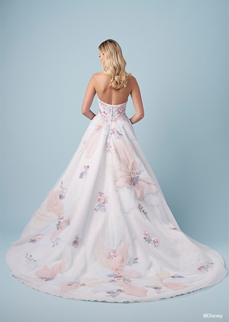 Rapunzel Inspired Ballgown Wedding Dress | Disney's Fairy Tale