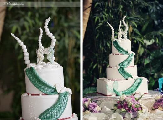 Wedding Cake Wednesday The Little Mermaid Edition Disney Weddings Be Sure To Tune In On Friday As I Share The Rest Of Rachael S Ariel Inspired Day Is Anyone Else Craving Frosting Korri Categories Wedding Cake Wednesday