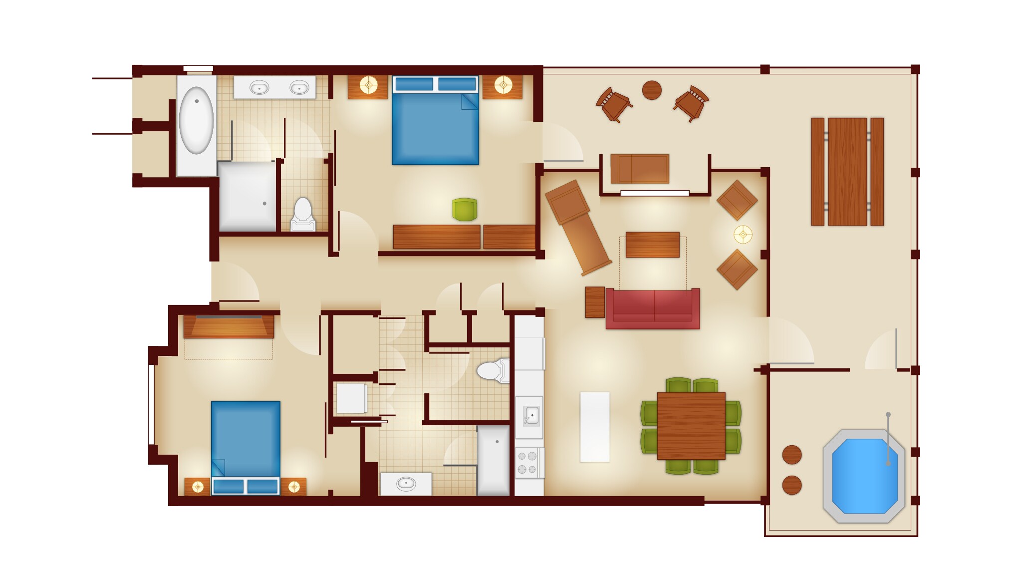 Rooms Points Copper Creek Villas Cabins Disney