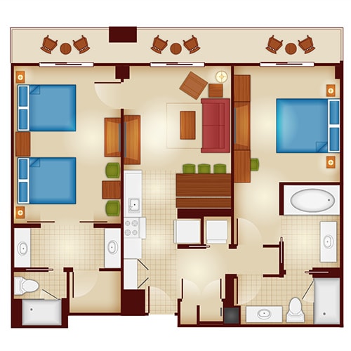 Rooms Points Copper Creek Villas Cabins Disney