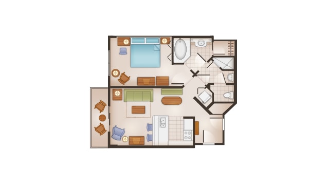 Rooms Points Disney S Saratoga Springs Resort Spa Disney