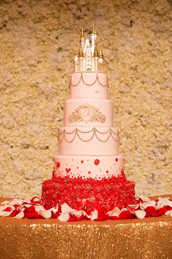 Wedding Cake Wednesday Beauty And The Beast Inspiration Disney Weddings