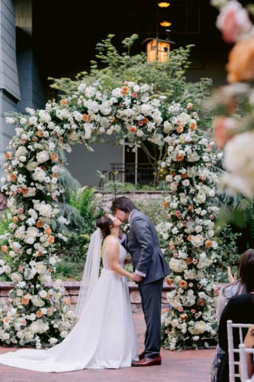 A Floral-Filled Wedding With Lots of Hidden Mickeys at Disney’s Grand ...